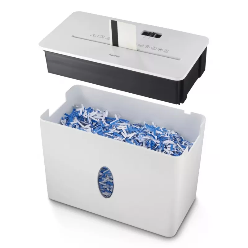 Hama Safe X40-W paberipurustaja Ristpurustamine 64 dB 22 cm Valge