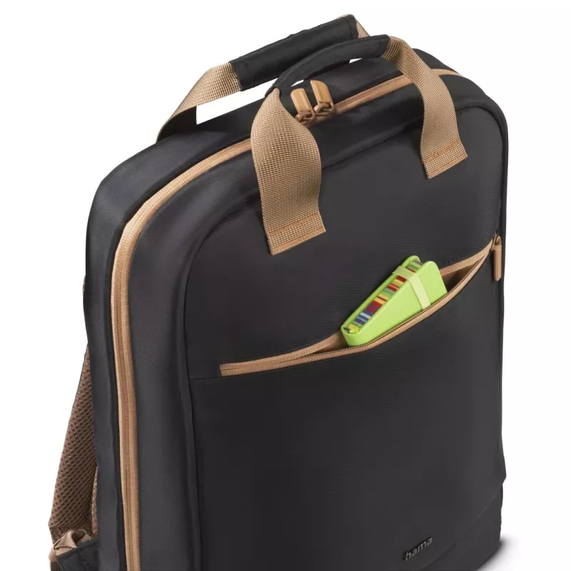 Hama 00222056 seljakott Rucksack Beež, Must Taaskasutatud polüester