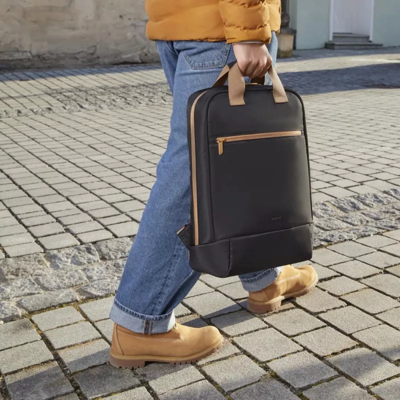 Hama 00222056 seljakott Rucksack Beež, Must Taaskasutatud polüester