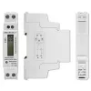 Ühefaasiline elektrienergia arvesti QOLTEC 50887 1-faasiline 230V LCD õhuke