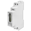 Ühefaasiline elektrienergia arvesti QOLTEC 50887 1-faasiline 230V LCD õhuke