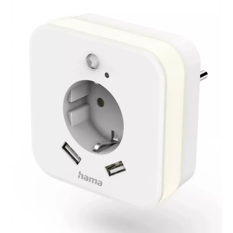 Pistikuga öövalgusti Hama 00223507 soe valge LED 3000K