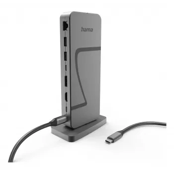 Hama Connect2Office Speed USB 3.2 Gen 1 (3.1 Gen 1) USB-C 40000 Mbit/s antratsiit