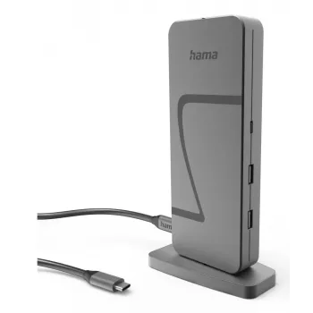 Hama Connect2Office Speed USB 3.2 Gen 1 (3.1 Gen 1) USB-C 40000 Mbit/s antratsiit