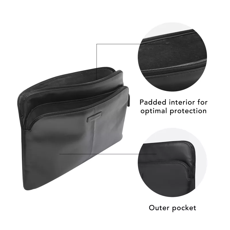 Sülearvuti kaitsetasku d bramante dbramante1928 Skagen Pro+ MacBook Pro 14 tolli / kuni 14 tolli – Must, 35,6 cm, 1 esitasku