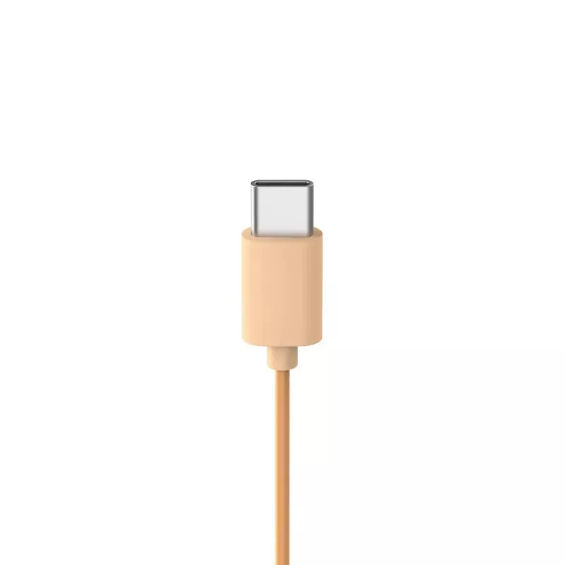 Hama Fun C Peakomplekt Juhtmega Peapael Kõned/Muusika USB USB-C Oranž