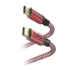 Hama Reflective USB-kaabel USB 2.0 1,5 m USB C punane