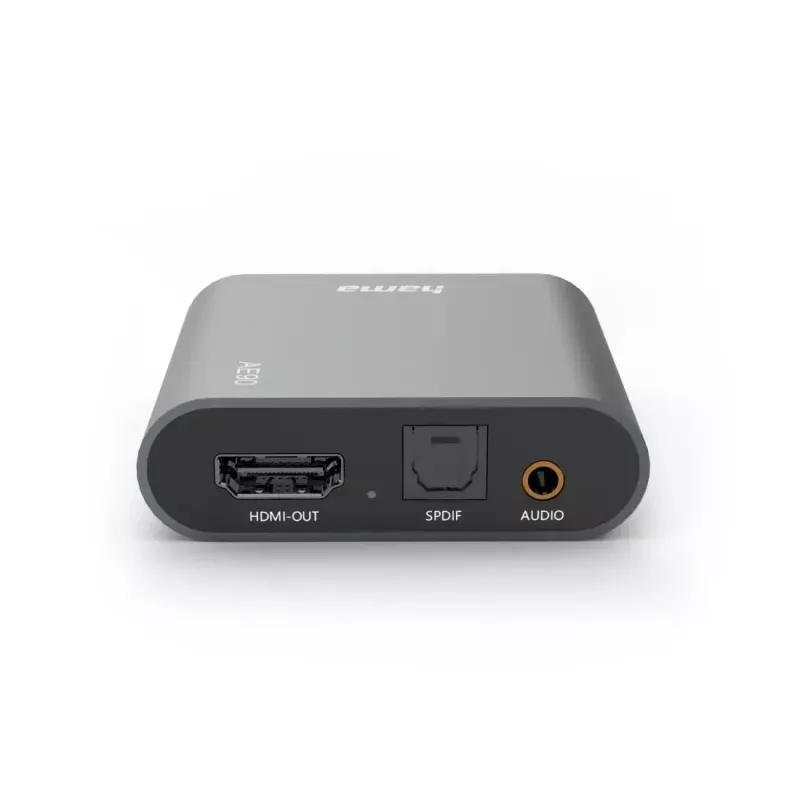Audio Splitter Hama 00205100 Silver HDMI 3.5mm