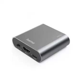 Audio Splitter Hama 00205100 Silver HDMI 3.5mm