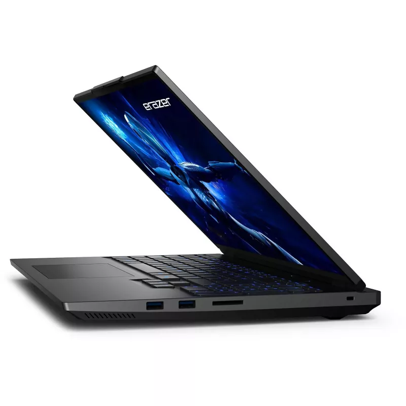 ERAZER Beast 16 X1 Ultimate Intel Core Ultra 9 275HX Sülearvuti 40,6 cm (16 tolli) Quad HD+ 32 GB DDR5-SDRAM 2 TB SSD NVIDIA GeForce RTX 5090 Wi-Fi 6E (802.11ax) Windows 11 Home USA inglise keel Must