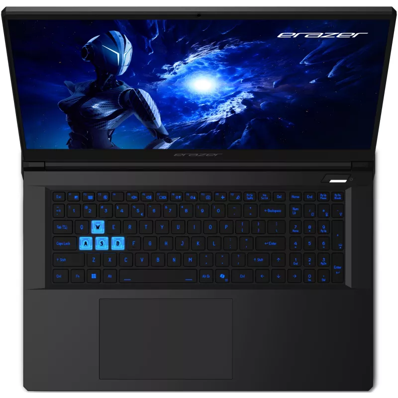ERAZER Scout 17 E1 MD62758 Intel Core 5 210H Sülearvuti 43,9 cm (17,3 tolli) Full HD 16 GB DDR5-SDRAM 1 TB SSD NVIDIA® GeForce RTX™ 5050 Wi-Fi 6E (802.11ax) Windows 11 Home Must