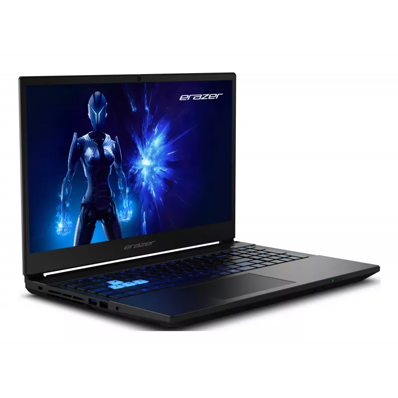 ERAZER Deputy 15 P1 MD62761 Intel Core 7 250H Sülearvuti 39,6 cm (15,6 tolli) Full HD 16 GB DDR5-SDRAM 1 TB SSD NVIDIA GeForce RTX 5060 Wi-Fi 6E (802.11ax) Windows 11 Home USA inglise keel Must