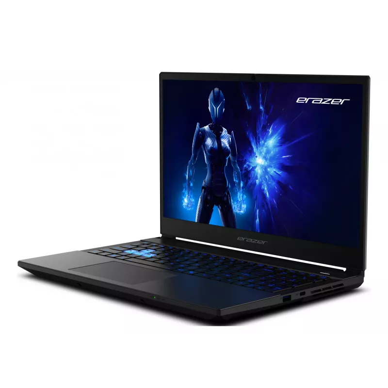 ERAZER Deputy 15 P1 MD62761 Intel Core 7 250H Sülearvuti 39,6 cm (15,6 tolli) Full HD 16 GB DDR5-SDRAM 1 TB SSD NVIDIA GeForce RTX 5060 Wi-Fi 6E (802.11ax) Windows 11 Home USA inglise keel Must