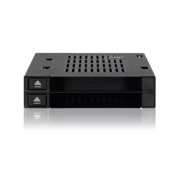 ICY DOCK flexiDOCK MB522SP-B - Gehäuse für Speicherlaufwerke - 2.5 (6,4 cm) - Schwarz (MB522SP-B)