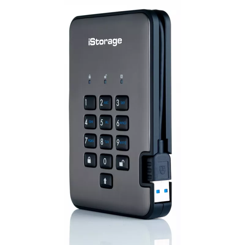 HDD iStorage 1TB USB 3.2 diskAshur PRO2