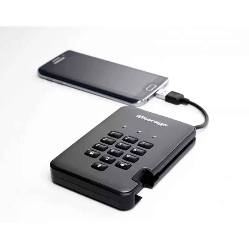 Kõvaketas iStorage 2TB USB 3.2 IS-DAP2-256-2000-C-G