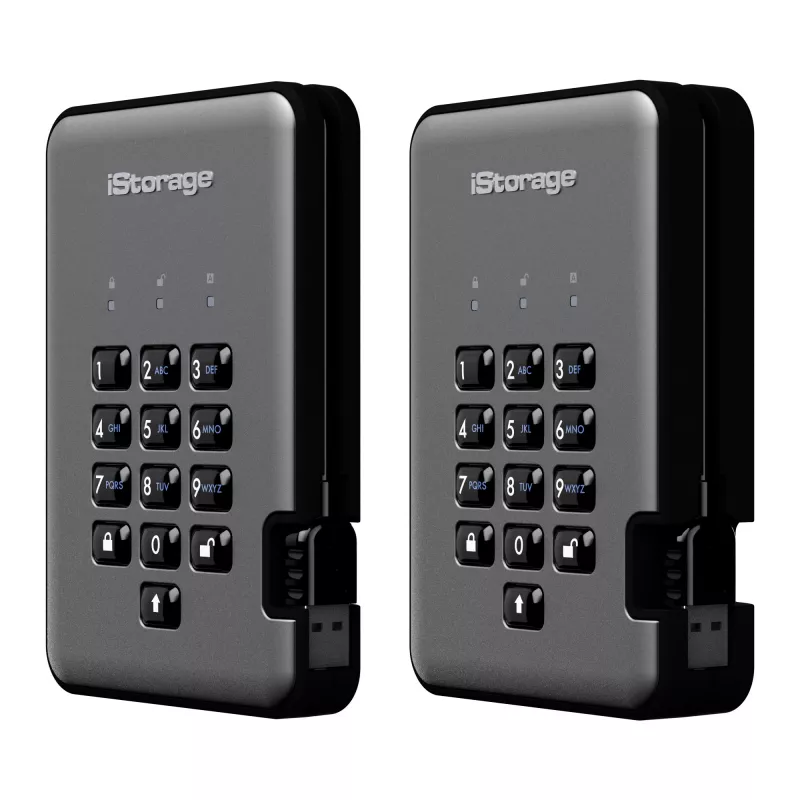 Solid State Drive iStorage 1TB 2.5 USB 3.2 IS-DAP2-256-SSD-1000-C-G
