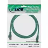 InLine patch-kaabel SF/UTP Cat.5e roheline 0,25m