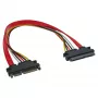 InLine SATA Data + Toitekaabel SATA 6Gb/s isane / emane 0.50m