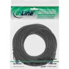 InLine patch-kaabel, Cat.6A, S/FTP, TPE paindlik, must, 7,5 m