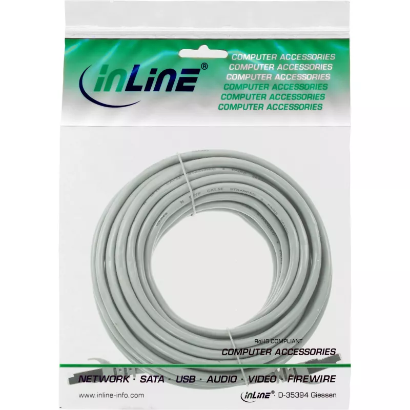 InLine patch-kaabel SF/UTP Cat.5e hall 5m