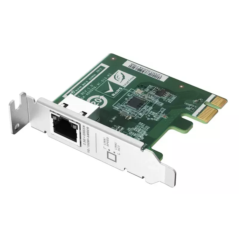 QNAP QXG-2G1T-I225 võrgukaart Sisemine Ethernet 2500 Mbit/s