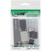 InLine RJ45 pistik Cat.8.1 2000MHz, paigaldatav kohapeal, varjestatud, kruvikorgiga