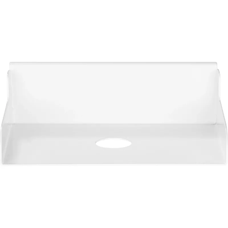 InLine väike valge Slatwall riiul 180mm x 120mm x 55mm