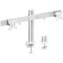 InLine Alumiiniumist monitori lauakinnitus 2 monitorile kuni 32 tolli, 8 kg