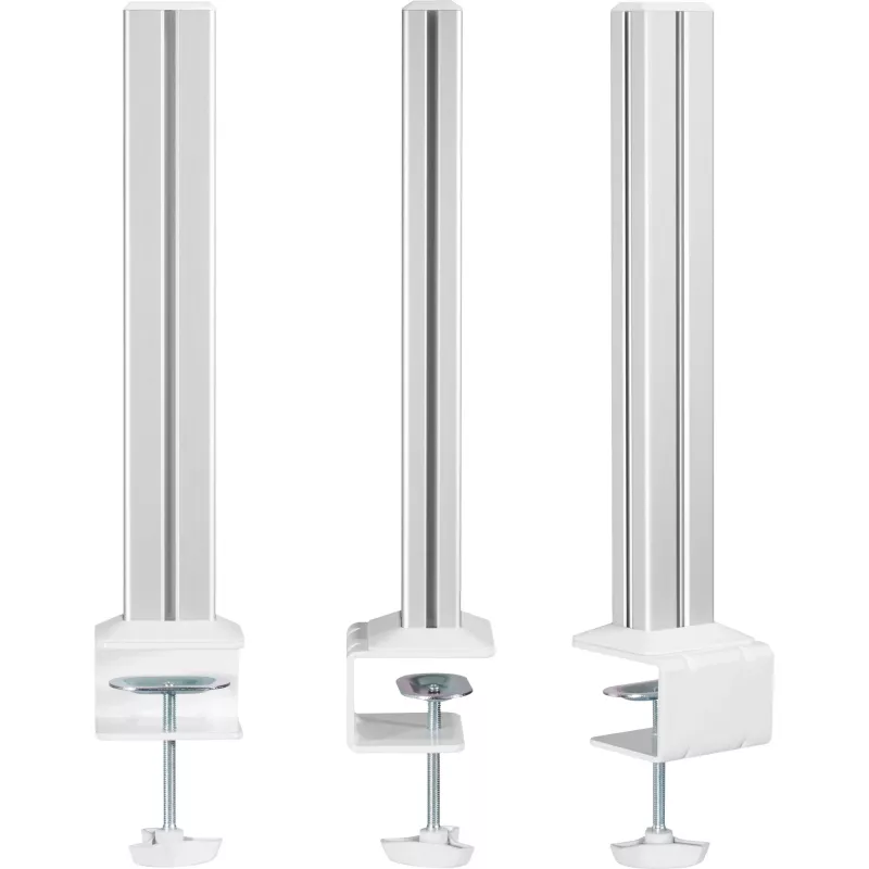 InLine sammas 23181B, alumiinium, valge, kõrgus 43 mm, komplekt 2 tk
