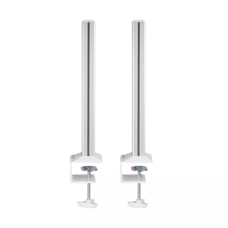 InLine sammas 23181B, alumiinium, valge, kõrgus 43 mm, komplekt 2 tk