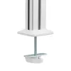 InLine sammas 23181B, alumiinium, valge, kõrgus 43 mm, komplekt 2 tk