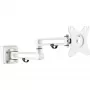 InLine Slatwall monitorivaru pikk valge 8 kg 17 tolli