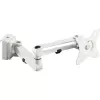 InLine Slatwall monitorivaru pikk valge 8 kg 17 tolli