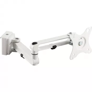 InLine Slatwall monitorivaru pikk valge 8 kg 17 tolli
