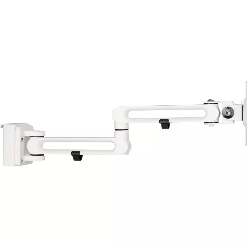 InLine Slatwall monitorivaru pikk valge 8 kg 17 tolli