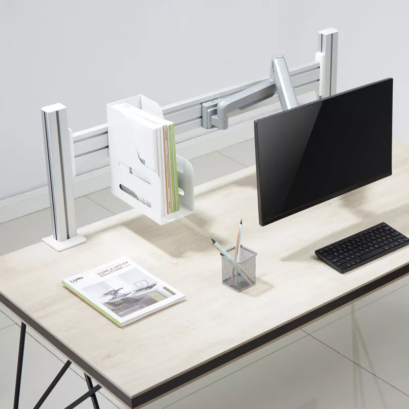 Monitor holder InLine 23183C silver max weight 9 kg min screen 17 inch