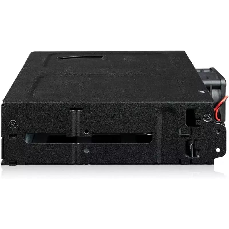 U.2 SlimSAS-i NVMe adapterkorpus, icy dock ToughArmor MB105VP-B, PCIe 4.0, toetab 2x 2,5-tollist draivi, 1x 5,2-tolline pesa
