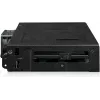 U.2 SlimSAS-i NVMe adapterkorpus, icy dock ToughArmor MB105VP-B, PCIe 4.0, toetab 2x 2,5-tollist draivi, 1x 5,2-tolline pesa