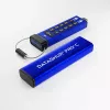 iStorage datAshur PRO+C 512GB | FIPS 140-3 Level 3 sertifitseeritud | Turvaline USB USB-C mälupulk | AES-XTS 256-bitine riistvaraline krüpteerimine | PIN-kaitsega | Type C-A adapter kaasas