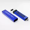 iStorage datAshur PRO+C 512GB | FIPS 140-3 Level 3 sertifitseeritud | Turvaline USB USB-C mälupulk | AES-XTS 256-bitine riistvaraline krüpteerimine | PIN-kaitsega | Type C-A adapter kaasas
