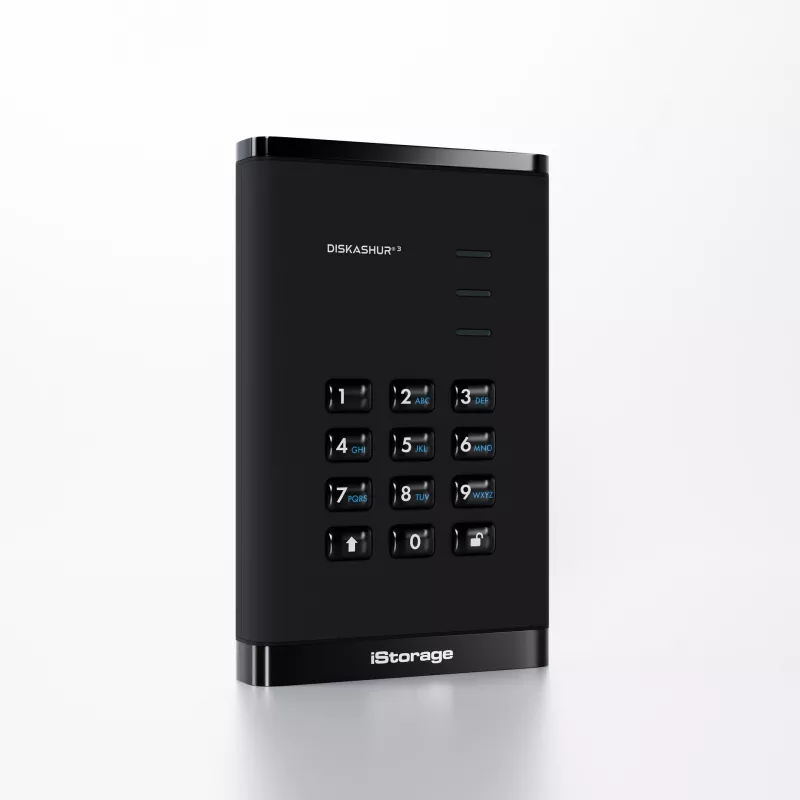 HDD iStorage 1TB USB 3.2 Gen 1 diskAshur3 Must