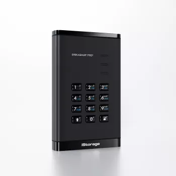 SSD-ketas iStorage 4TB 2,5-tolline USB Type-A USB USB-C IS-DAP3-256-SSD-4000-F