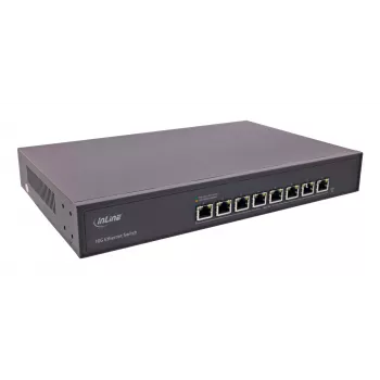 InLine 32308A võrgulüliti, haldamata, 10G Ethernet (100/1000/10000), must