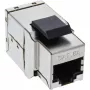 InLine RJ45 Keystone moodul emane-emane SNAP-In Cat.6A STP