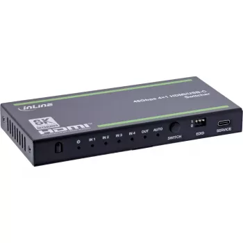 InLine 57885B HDMI-lüliti videole