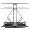 InLine Premium Aluminium Wall Mount for lame TV 37-80 inch Valge 70 kg