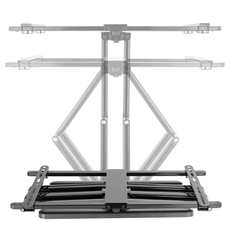 InLine Premium Aluminium Wall Mount for lame TV 37-80 inch Valge 70 kg