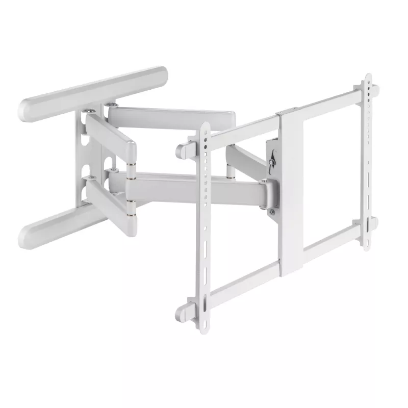 InLine Premium Aluminium Wall Mount for lame TV 37-80 inch Valge 70 kg