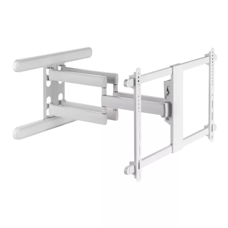 InLine Premium Aluminium Wall Mount for lame TV 37-80 inch Valge 70 kg